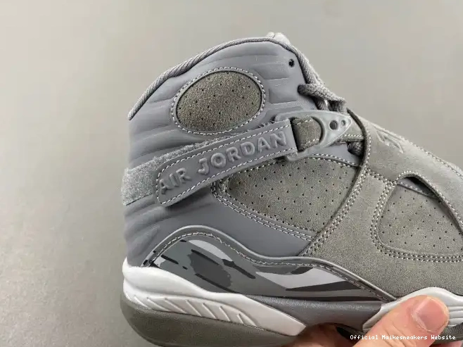 Official Maikesneakers Cool 8 305381-014 Jordan Retro Grey 0616